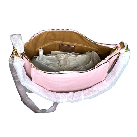 COACH ✨MARLON SHOULDER CROSSBODY HANDBAG IN BLOSSOM PINK *AUTHENTIC* - Picture 7 of 11